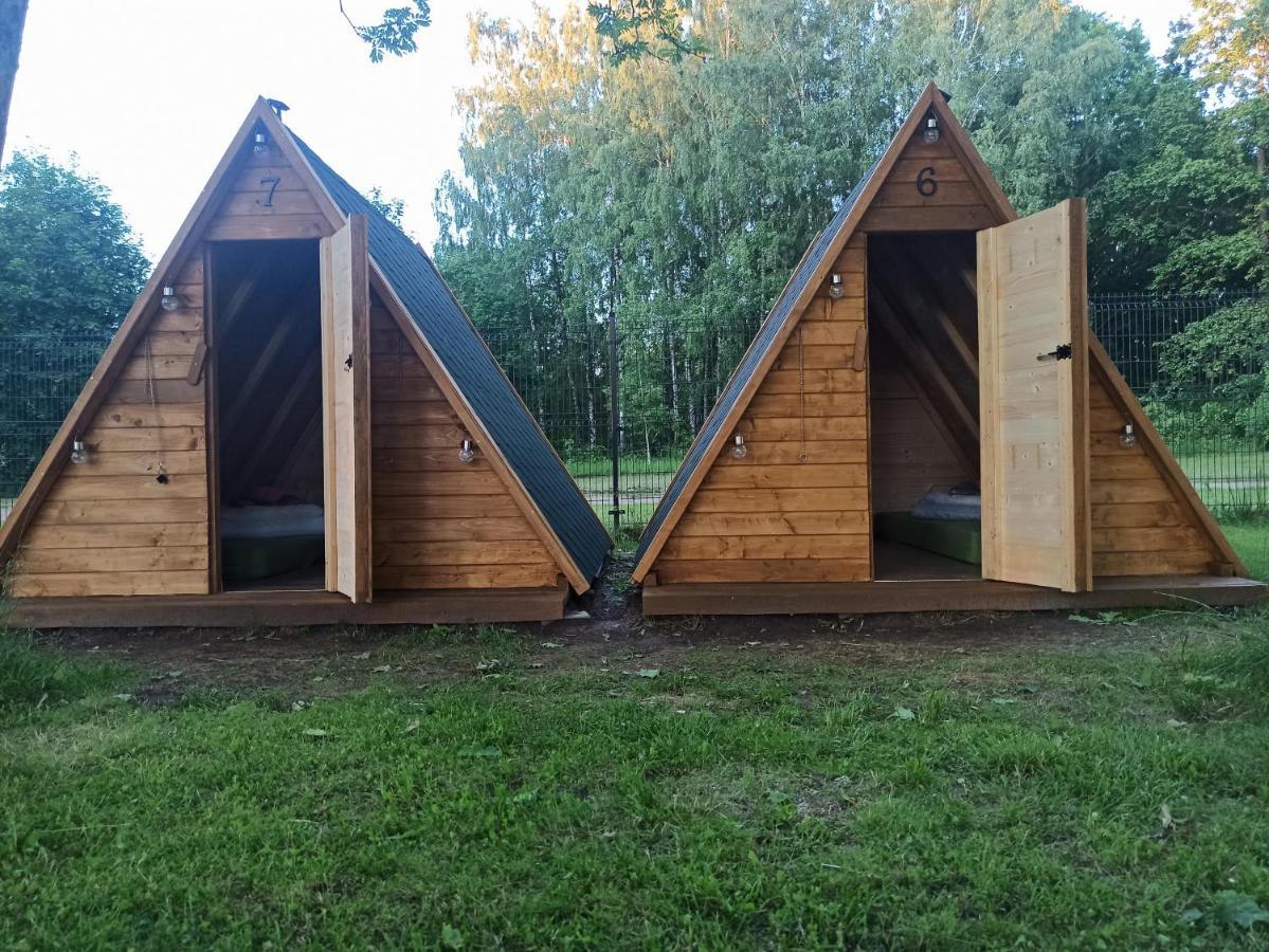 Отель Birzai Camping Экстерьер фото