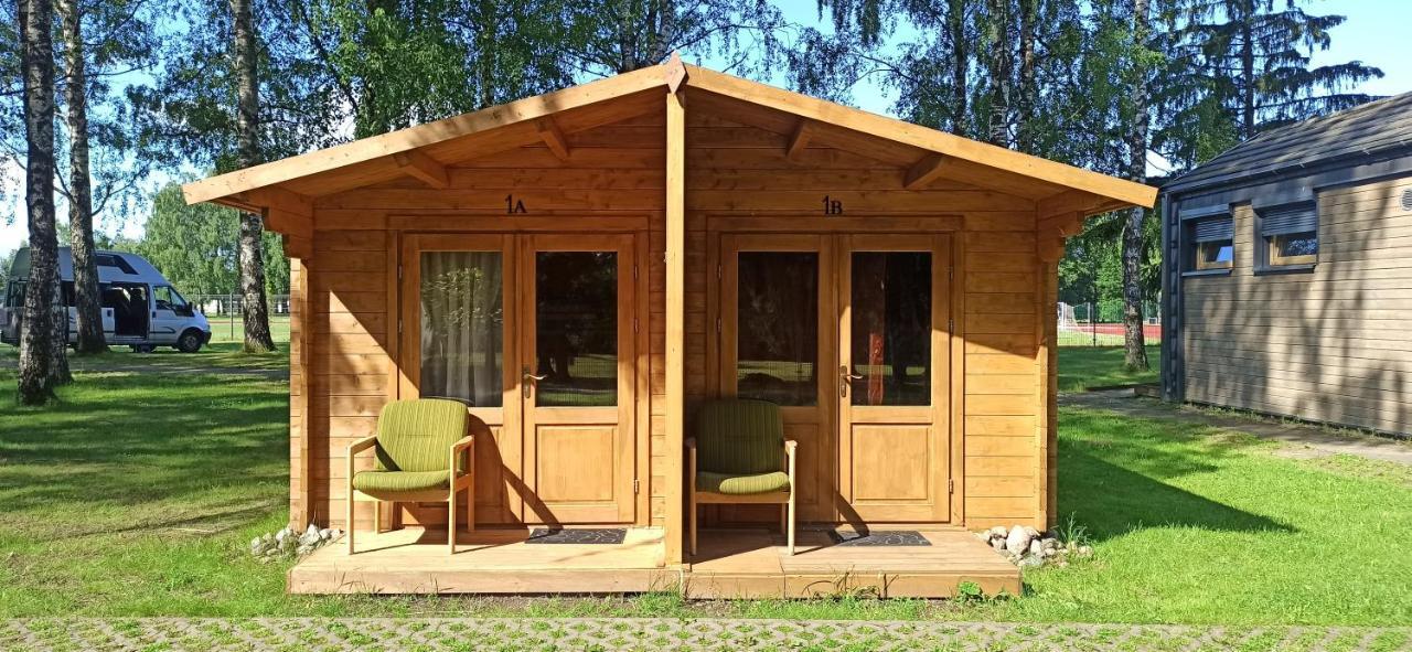 Отель Birzai Camping Экстерьер фото