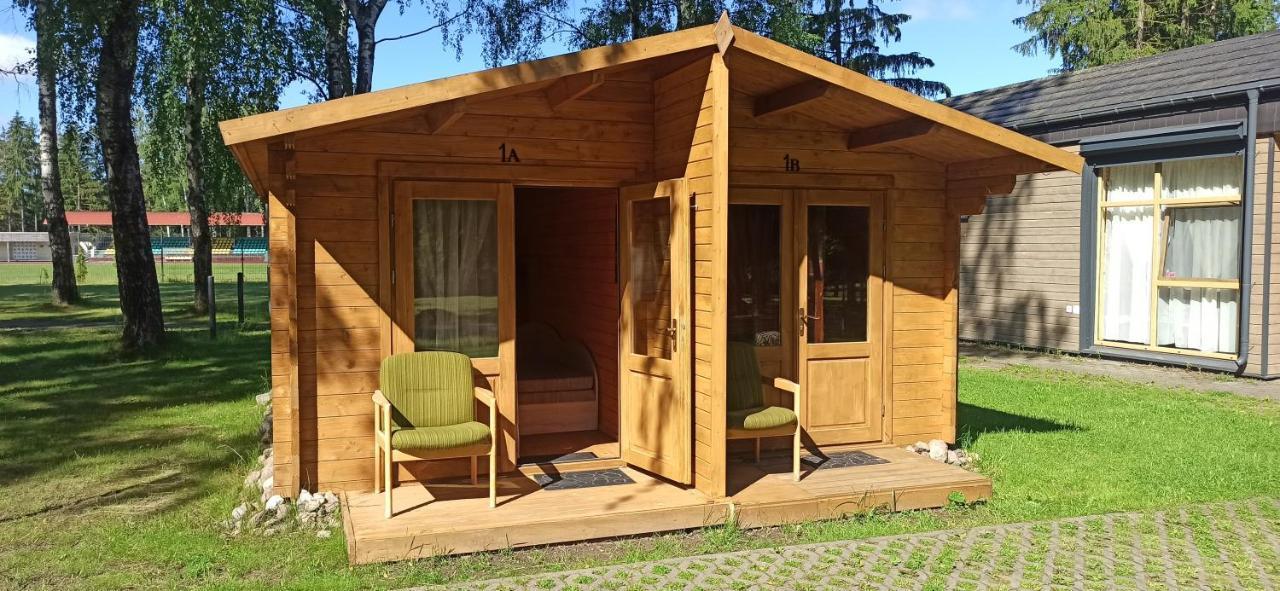 Отель Birzai Camping Экстерьер фото