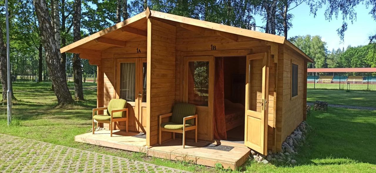 Отель Birzai Camping Экстерьер фото