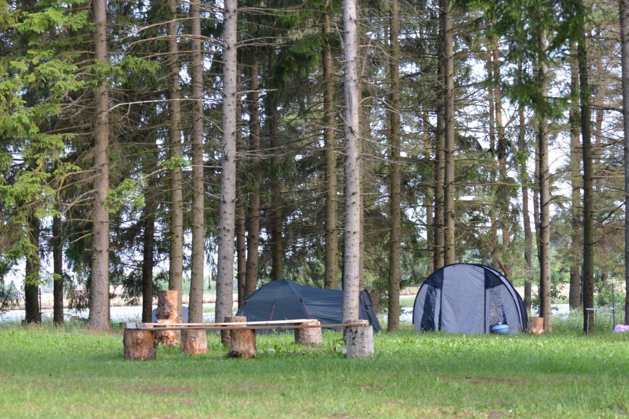 Отель Birzai Camping Экстерьер фото